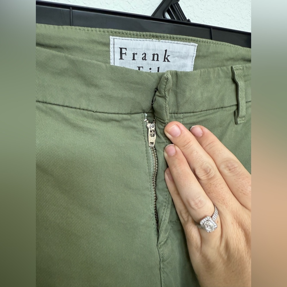 Frank & Eileen Wicklow The Italian Chino Green, size 8 - Picture 6 of 9